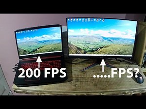 Does Using A External Monitor Boost Laptop Gaming Performance!?