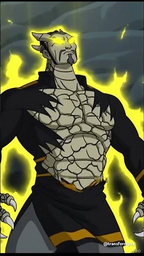 Dragon transformation animation 3