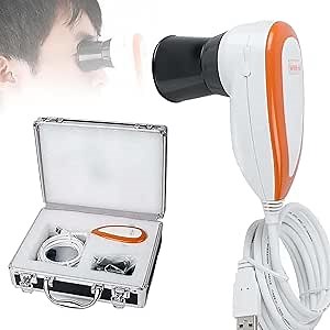 Iriscope Iris Analyzer Iridology Camera, 5.0 MP Iris Analysis Camera, Iris Analyzer Iridology Camera, Left/Right/USB Lamp Analyzer with Iris Software, High Resolution 2560 X 1920