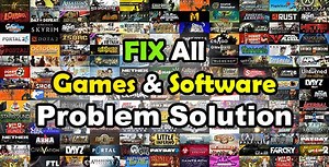 Fix Software and Games Errors in PC Windows Problem Solution