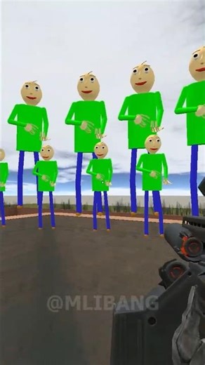 Baldi Party in the Big Maze #shorts