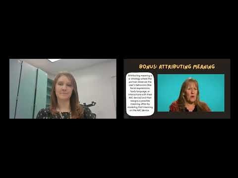 Connecting Through AAC: Empowering Communication Partners-Attributing Meaning