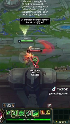 Riven S(?) cancel secrets! #leagueoflegends #toplaner #twitchstreamer #twitch #riven