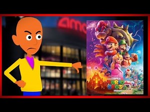 Little Bill Misbehaves on the way to see The Super Mario Bros Movie/Grounded🎬🤯