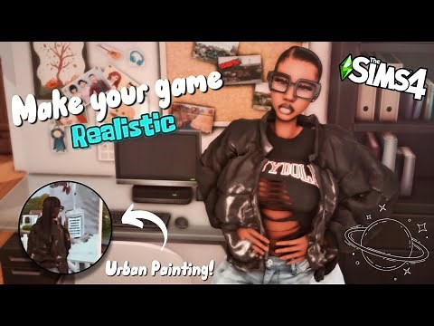 Make your sims 4 game REALISTIC with these TIPS + MODS! (GSHADES!) 🎮