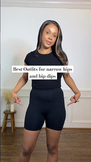 Outfits for narrow hips and hip dip friendly #outfitideas #style #shorts