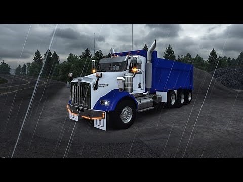 Modded Review - Two in one Dump Truck mod for American Truck Simulator - ATS