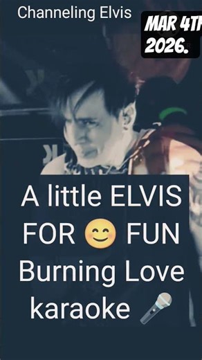 ELVIS 🎙️ BURNING 🔥 LOVE ❤️ KARAOKE #elvispresley #elvis #music #karaokemusic