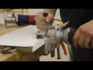 Affleureuse à stratifié