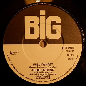 Judge Dread - Will I What?