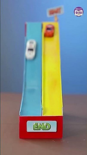 Is the Shortest Distance the Fastest Route? - Straight Vs Curved path | Experiment Shorts #shorts