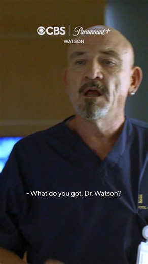 The Doctective is back! New Watson Monday 10/9c on CBS and Paramount ." | Watson