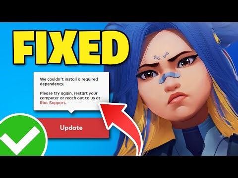 We Couldn't Install A Required Dependency Valorant 2026 [FIX]🎮🔥
