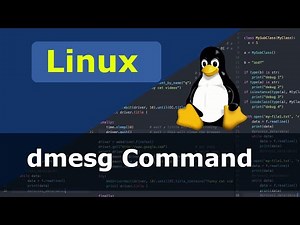 Linux Command - dmesg