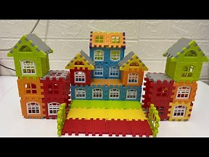 Satisfying DIY Lego House 🏡 - make a school from a lego house 🏡 #funbuildingblocks