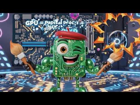 How CPU, GPU & Memory Work Together |Parts of PC | AI | CPU | GPU | MEMORY