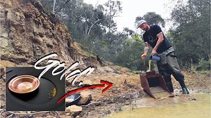 Have you ever wanted to find gold? This is how the gold rush miners did it! Full video here 👉 https://youtu.be/Hz3TlbIx39k #goldrush #49ers #21ers #shorts | Vo-Gus Prospecting