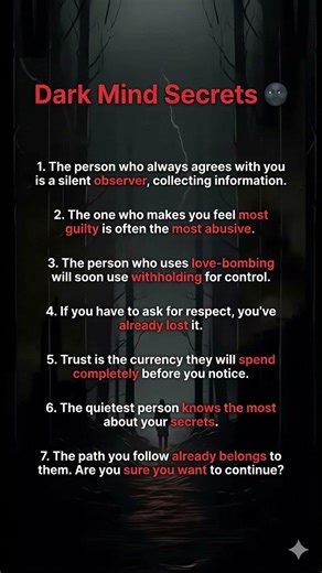 Dark Mind Secrets 🌑 #psychology #facts #horror #dark #shorts