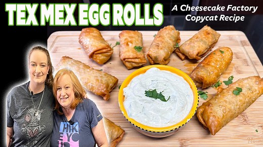 Tex Mex Egg Rolls-Cheesecake Factory Copycat Appetizer Recipe | Catherine's Plates