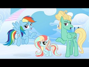 MLP [Next Gen] Rainbow Dash X Zephyr Breeze ( SpeedPaint )