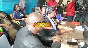 32K views · 258 reactions | Wife of late Mfantseman MP at EC office going through process to file her nomination. #AdomNews | Adom TV | Facebook
