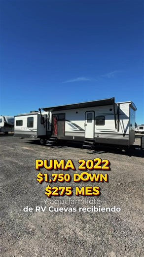 2022 Puma 2 cuartos $275 por mes #camping #UnitedStates #Texas #Oilfieldlife