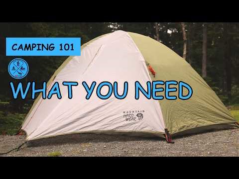 Camping 101 Essential Gear for Your First Time