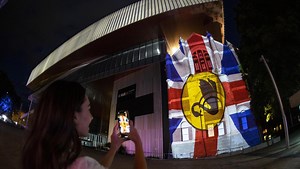 Perth festival lights up the city