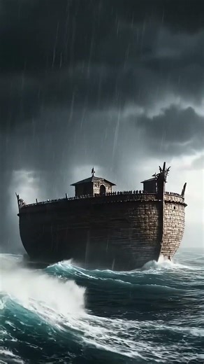 Noah’s Ark in the Storm | Cinematic Bible Scene