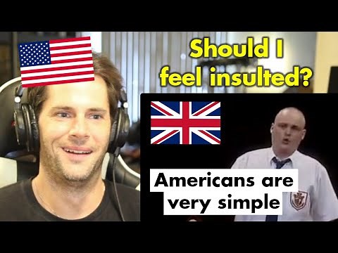 American Reacts to Al Murray vs Americans (stand-up comedy)