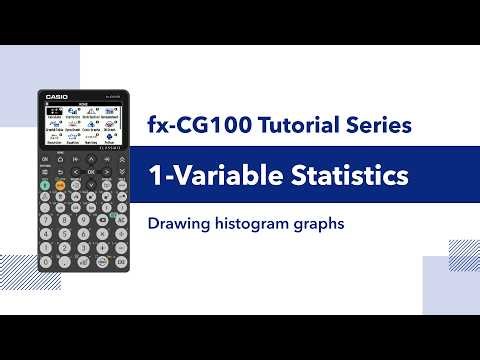 fx‑CG100 | Variable Statistics – Drawing Histogram Graphs
