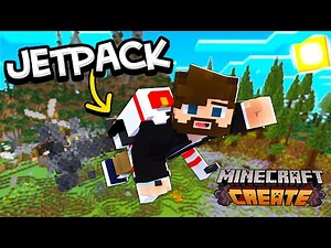 JETPACK in Minecraft Create!