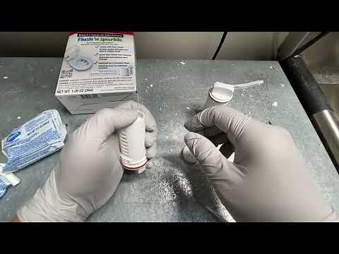 Easy Refill & CHEAP DIY - Fluidmaster 8102P8 Flush 'n Sparkle Automatic Toilet Bowl Cleaning System