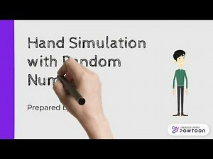 Playing Hand Simulation with Random Number