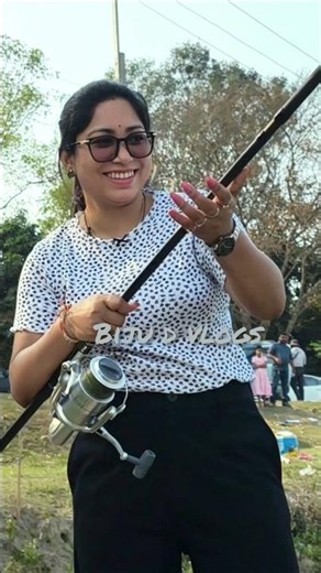 Bigg Fish Hunting By Lady angler #bijudvlogs #shortsfeed #trending