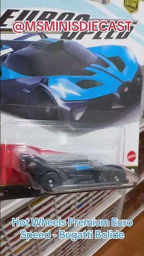 Hot Wheels Premium Euro Speed - Bugatti Bolide