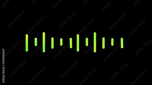 Sound wave isolated on black background. Line digital sound wave equalizer. Audio technology circle concept and design under the concept of dark emphasize simplicity or animated background.