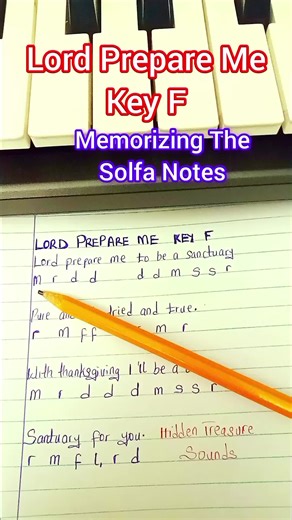 Learn Solfa Notes: Piano Tutorial for Worship Songs