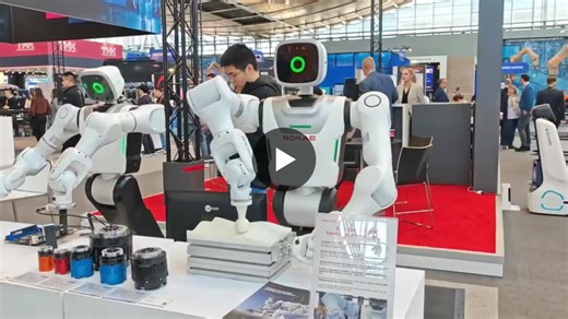 Letzte Chance, uns live zu besuchen! Im Application Park auf der Hannover Messe in Halle 26 | Stand C21 findet ihr unsere beiden humanoiden Roboter live im Einsatz. 🎥 Einen Einblick gibt’s im… | Jäger Engineering GmbH