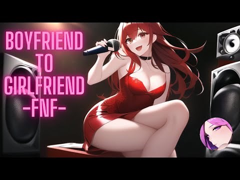 Boyfriend became Girlfriend - Friday Night Funkin TG TF Gender Bender Anime Gender Swap Transgender