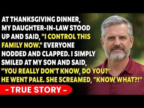My Daughter-In-Law Took Control At Thanksgiving - I Smiled And Asked One Question... | REVENGE STORY
