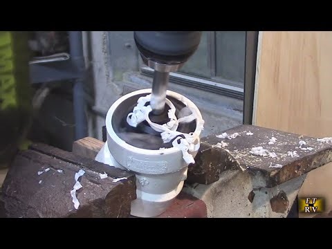 Holdly 2" PVC Pipe Reamer Plumbing Tool with Aluminum Head, Detachable 3/8" Hex Drive Shaft REVIEW