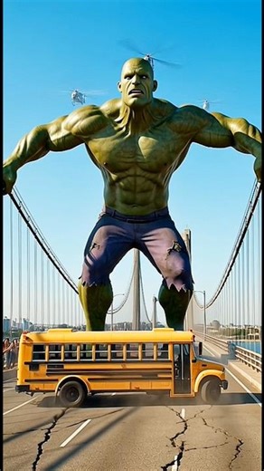 Golden Gate Bridge Was Falling… Until Green Massive Giant Held It