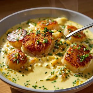Saint-Jacques Sauce Normande Ingredients: • 12 noix de Saint-Jacques fraîches • 2 échalotes moyennes • 1 blanc de poireau .... 𝐋𝐚 𝐫𝐞𝐜𝐞𝐭𝐭𝐞 𝐜𝐨𝐦𝐩𝐥è𝐭𝐞 👇👇👇 | Cuisine avec Sophie