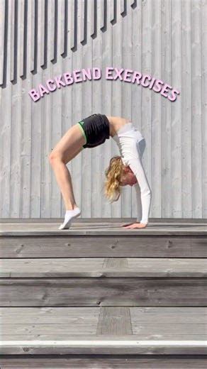 Exercises for a Backbend🙌✨