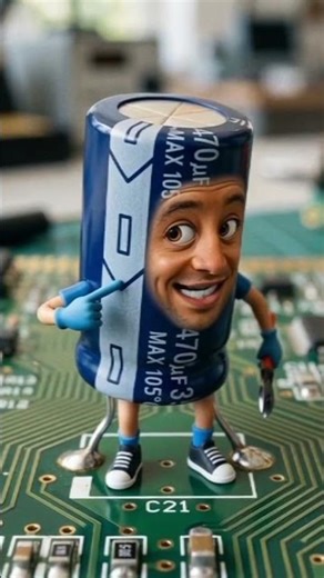 How to connect an electrolytic capacitor