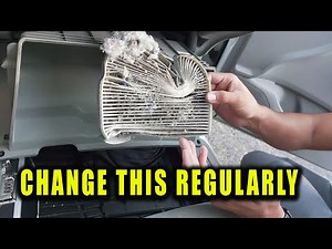 How to change cabin air filter in Toyota Corolla 2013