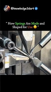 How Springs Are Made And Shaped For Use 😳