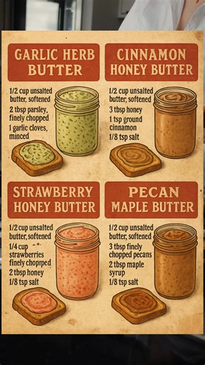 354K views · 2.2K reactions | Homemade Flavored Butters – Sweet &...