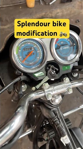 Splendour bike modification🏍️ll #shorts #youtubeshorts #trending #viral